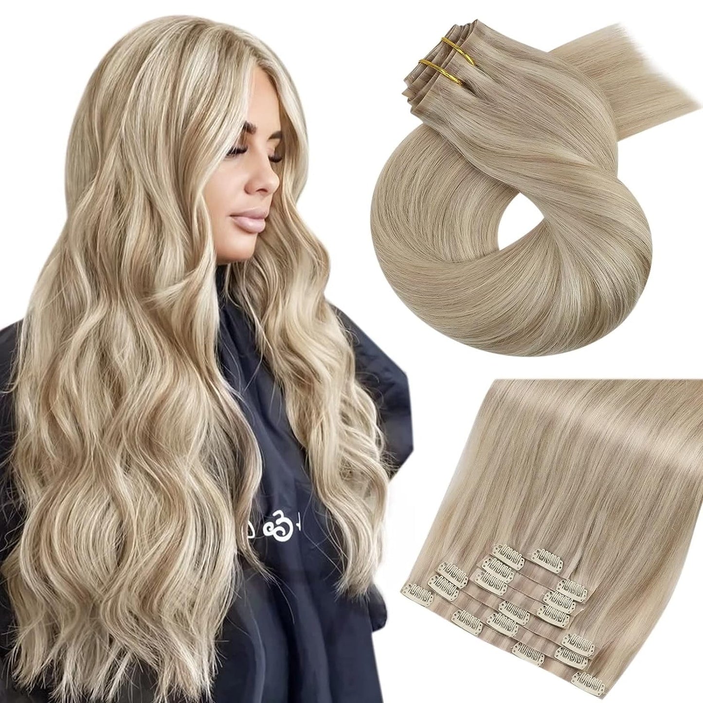 Clip-In sans couture blonde