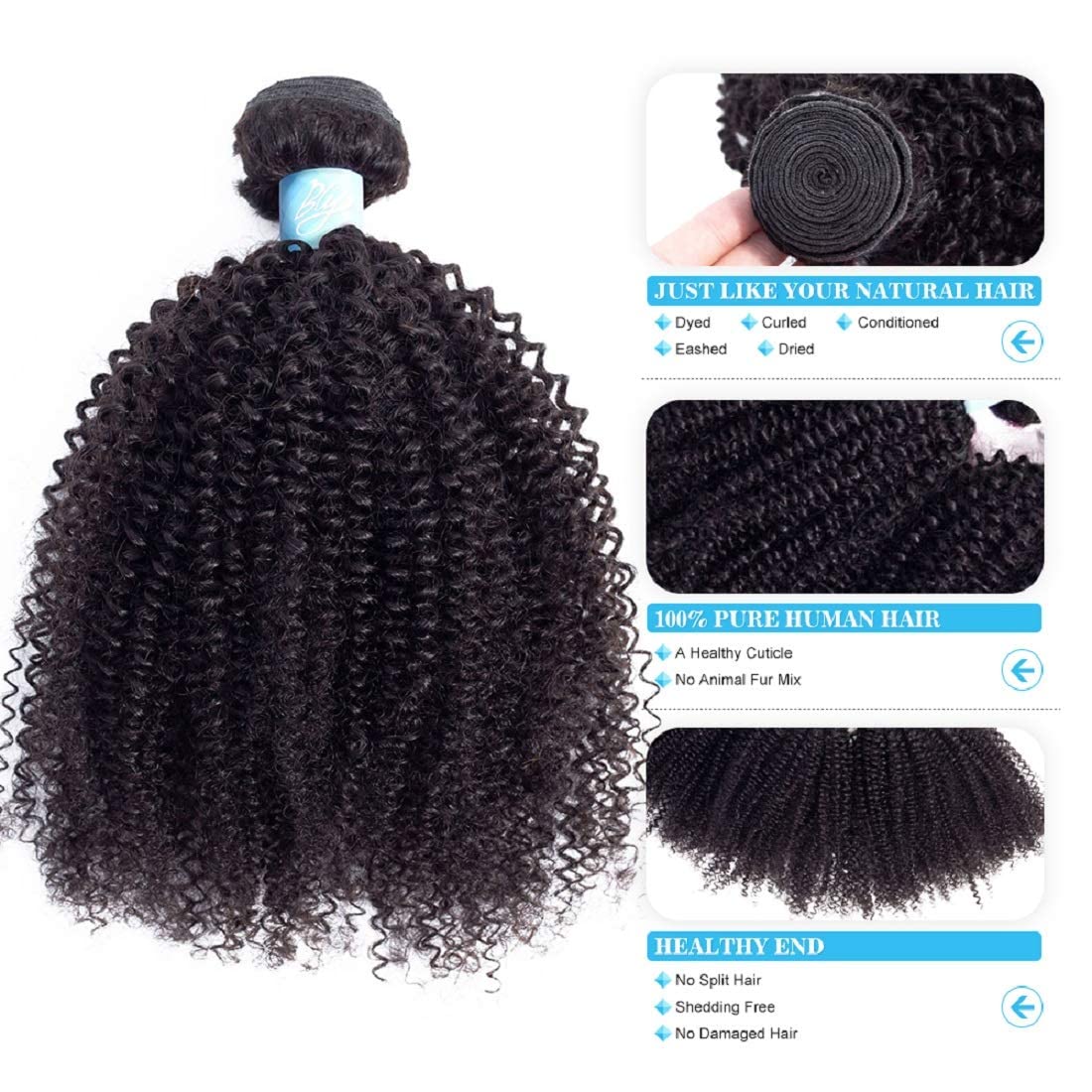 Offres groupées Afro Kinky brésiliennes