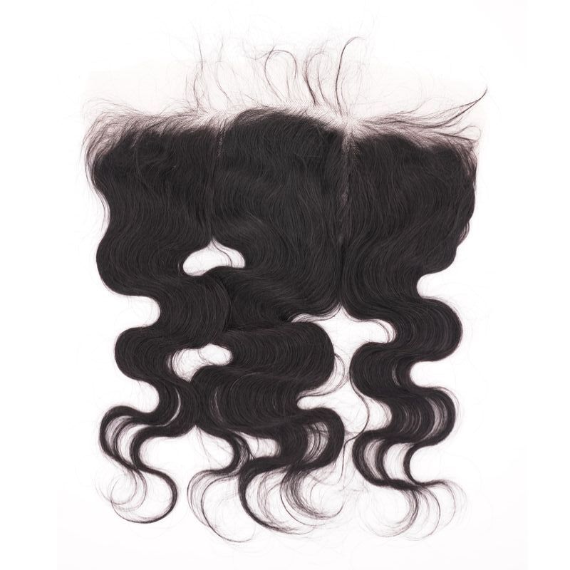 Frontal de encaje HD con ondas corporales