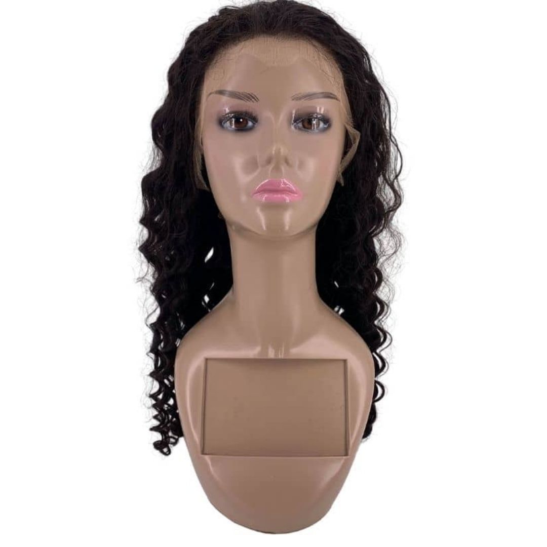 Perruque Lace Front Wig Deep Wave HD