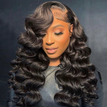 Brazilian Loose Wave Front Lace Wig