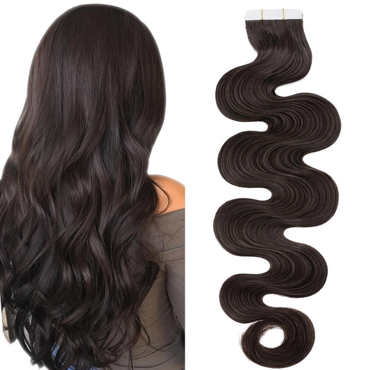 Body Wave Raw Tape-In Extensions