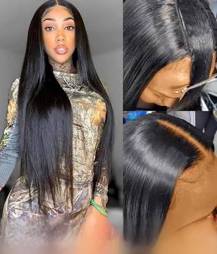 Brazilian Straight U-Part Wig