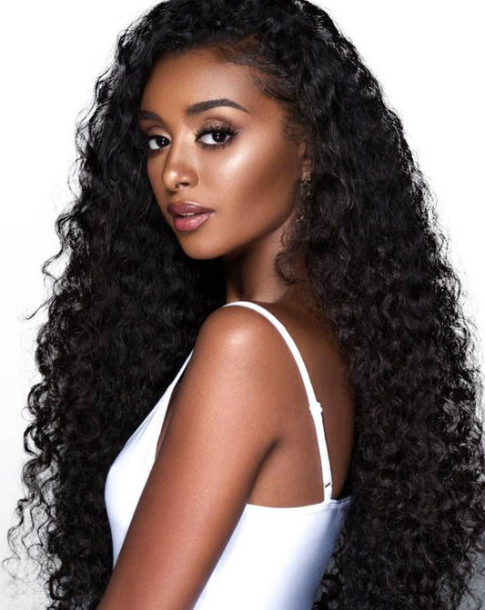 Indian Curly Natural Black I-Tip