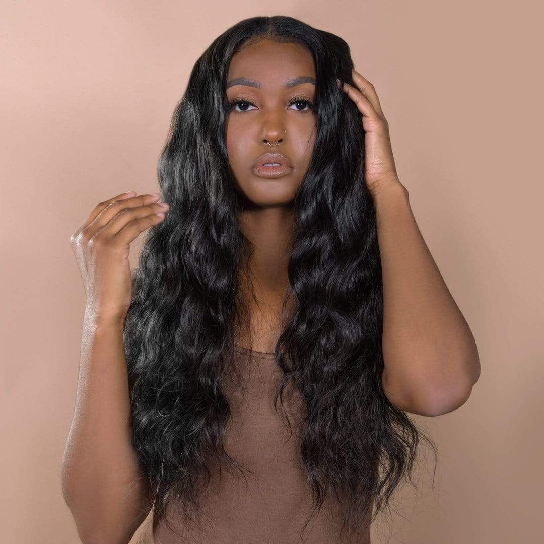 Raw Indian Wavy Transparent Frontal